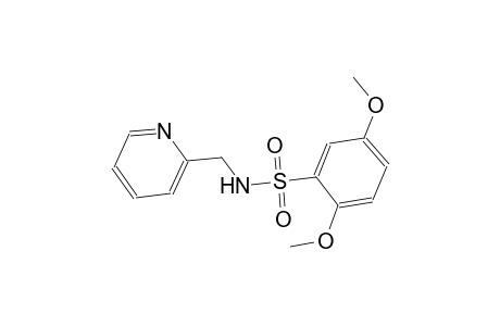 2,5-dimethoxy-N-(2-pyridinylmethyl)benzenesulfonamide