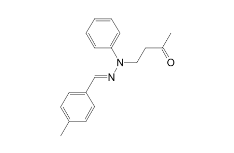 4-[N-(4-Methylbenzylidene)-N-phenylhydrazino]butan-2-one