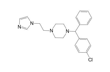1-[(4-Chlorophenyl)phenylmethyl]4-(ethylimidazole)-piperazine