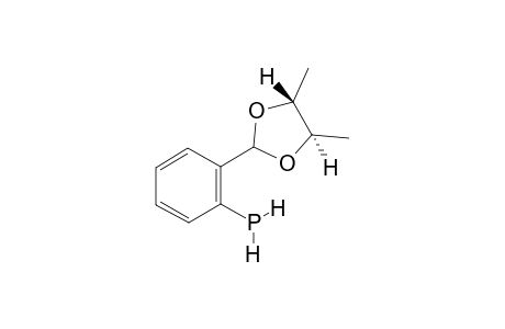 2-[(4R,5R)-DIMETHYL-[1,3]-DIOXOLAN-2-YL]-PHENYL-PHOSPHANE