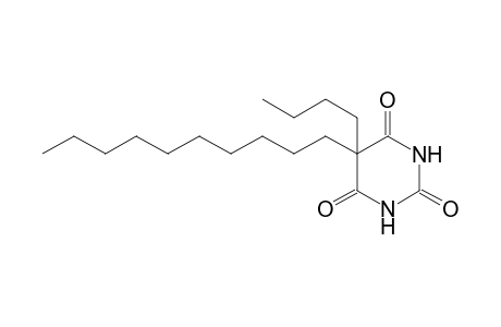 5-butyl-5-decylbarbituric acid