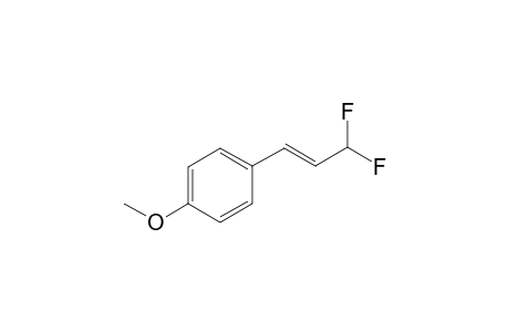 (E)-1-(3,3-difluoroprop-1-enyl)-4-methoxybenzene