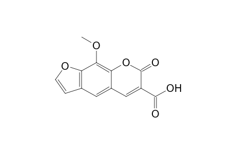 7-keto-9-methoxy-furo[3,2-g]chromene-6-carboxylic acid