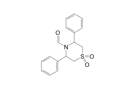 3,5-DIPHENYL-TETRAHYDRO-N-FORMYL-1,4-THIAZINE-1,1-DIOXIDE