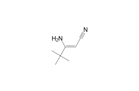 3-Amino-4,4-dimethyl-2-pentenenitrile