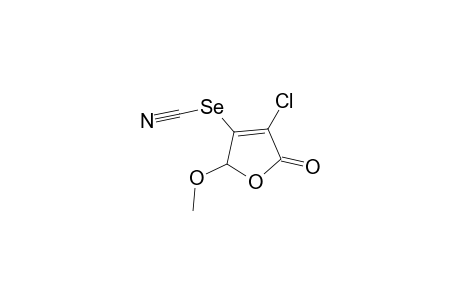 3-Chloro-5-methoxy-4-selenocyanatofuran-2(5H)-one