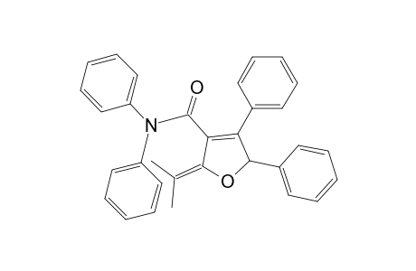 2,5-Dihydro-2-isopropylidene-4,5,N,N-tetraphenyl-3-furanecarboxamide