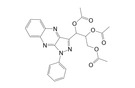 1,2,3-Propanetriol, 1-(1-phenyl-1H-pyrazolo[3,4-b]quinoxalin-3-yl)-, triacetate (ester), [S-(R*,S*)]-