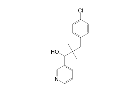 3-Pyridinemethanol, alpha-[2-(4-chlorophenyl)-1,1-dimethylethyl]-