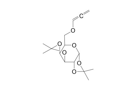 1,2:3,4-Di-isopropylidene-6-(prop-1,2-dienyloxy)-.alpha.,D-galactopyranose