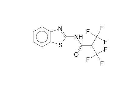 N-(1,3-Benzothiazol-2-yl)-3,3,3-trifluoro-2-(trifluoromethyl)propanamide