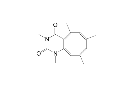 1,3,5,7,9-Pentamethylcyclooctapyrimidine-2,4-dione