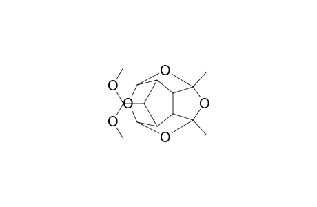 1,7-Dimethyl-10-dimethoxymethyl-2,4,6,13-tetraoxapentacyclo[5.5.1.0(3,11).0(5,9).0(8,12)]tridecane