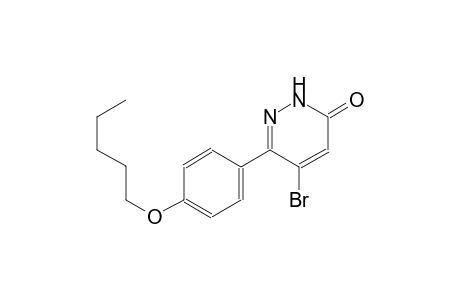 5-bromo-6-[4-(pentyloxy)phenyl]-3(2H)-pyridazinone