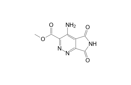 Methyl 4-amino-5,7-dioxo-6,7-dihydro-5H-pyrrolo[3,4-c]pyridazine-3-carboxylate