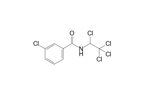 3-Chloranyl-N-[1,2,2,2-tetrakis(chloranyl)ethyl]benzamide