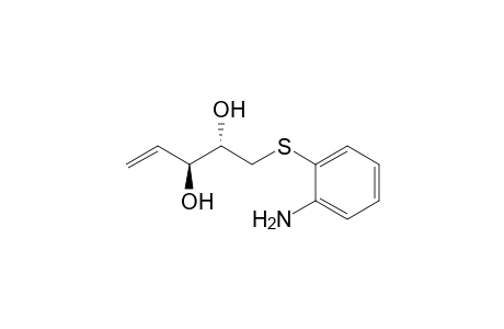5-(2-Aminophenylthio)penten-3,4-diol