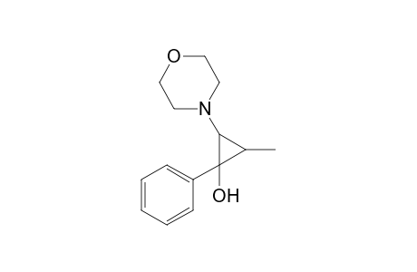 2-Morpholino-3-methyl-1-phenylcyclopropanol
