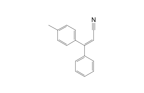 (Z)-3-(4-Methylphenyl)-3-phenyl-2-propenenitrile