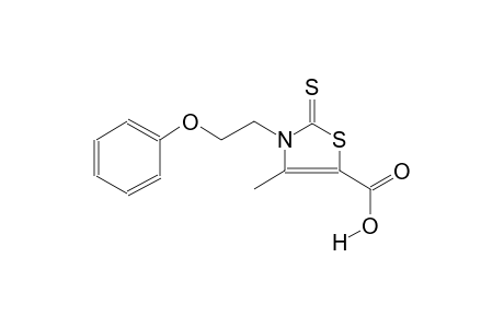 5-thiazolecarboxylic acid, 2,3-dihydro-4-methyl-3-(2-phenoxyethyl)-2-thioxo-