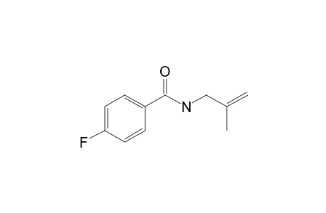 Benzamide, 4-fluoro-N-methallyl-