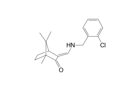 (2E)-2-[[(2-chlorophenyl)methylamino]methylidene]-4,7,7-trimethyl-3-bicyclo[2.2.1]heptanone