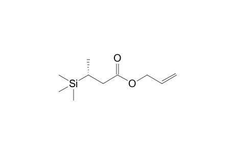 Allyl (3R)-3-Trimethylsilylbutanoate