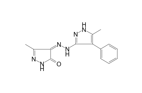 5-Methyl-4-[(5-methyl-4-phenyl-1H-pyrazol-3-yl)-hydrazono]-2,4-dihydro-pyrazol-3-one