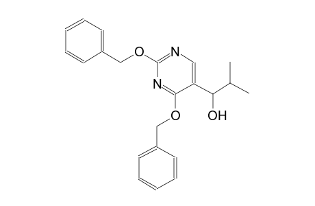 1-[2,4-bis(benzyloxy)-5-pyrimidinyl]-2-methyl-1-propanol