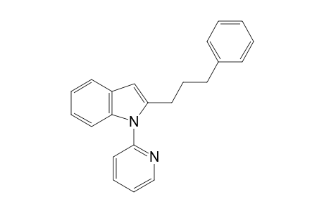 2-(3-Phenylpropyl)-1-(pyridin-2-yl)-1H-indole