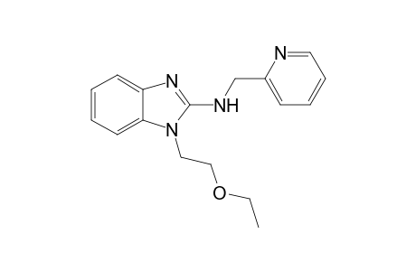 1-(2-Ethoxyethyl)-N-(2-pyridinylmethyl)-2-benzimidazolamine