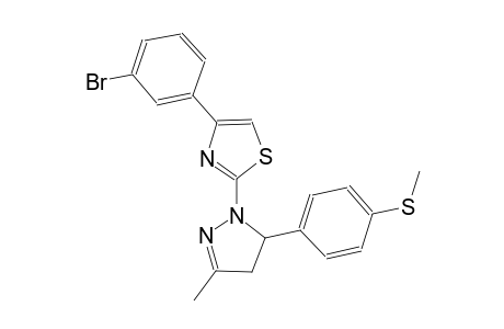 thiazole, 4-(3-bromophenyl)-2-[4,5-dihydro-3-methyl-5-[4-(methylthio)phenyl]-1H-pyrazol-1-yl]-