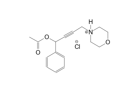 morpholinium, 4-[4-(acetyloxy)-4-phenyl-2-butynyl]-, chloride