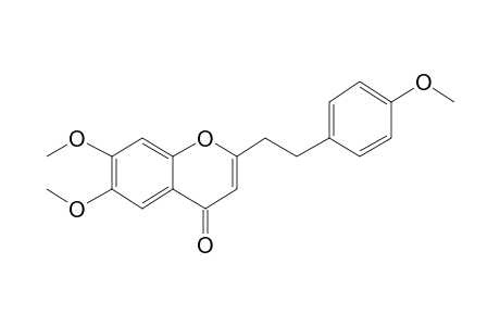 6,7-Dimethoxy-2-(4-methoxyphenethyl)-4H-chromen-4-one