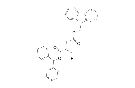 (E)-2-(9H-FLUOREN-9-YL-METHOXYCARBONYLAMINO)-3-FLUORO-ACRYLIC-ACID-BENZHYDRYLESTER