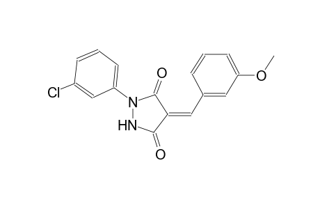 3,5-pyrazolidinedione, 1-(3-chlorophenyl)-4-[(3-methoxyphenyl)methylene]-, (4Z)-