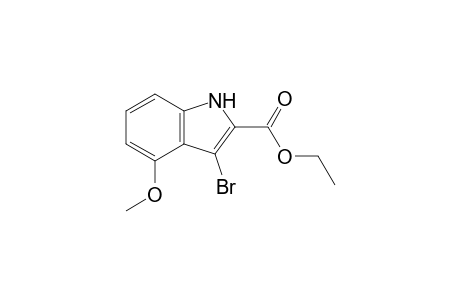 Ethyl 3-bromo-4-methoxyindole-2-carboxylate