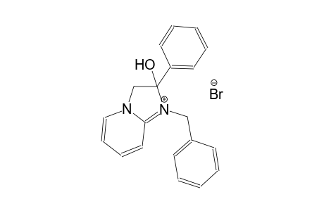 1-benzyl-2-hydroxy-2-phenyl-2,3-dihydroimidazo[1,2-a]pyridin-1-ium bromide