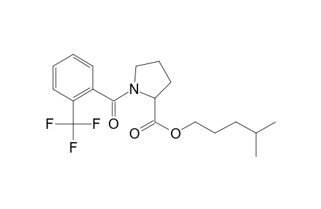 L-Proline, N-(2-trifluoromethylbenzoyl)-, isohexyl ester