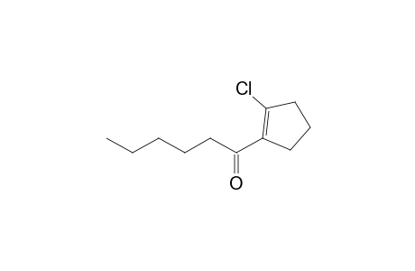 2-Chloro-1-(hexanoyl)cyclopent-1-ene