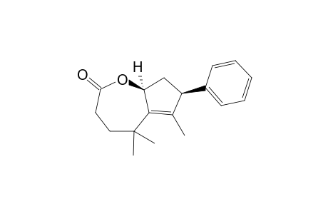 (R)-1-Oxa-2-oxo-5,5,6-trimethyl-8-phenylbicyclo[3.5.0(5a,8a)]dec-5(4a)-ene