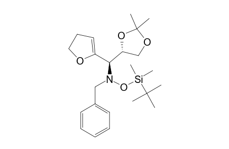 (ANTI)-N-BENZYL-O-(TERT.-BUTYLDIMETHYLSILYL)-N-[(R)-(4,5-DIHYDROFURAN-2-YL)-[(S)-2,2-DIMETHYL-1,3-DIOXOLAN-4-YL]-METHYL]-HYDROXYLAMINE