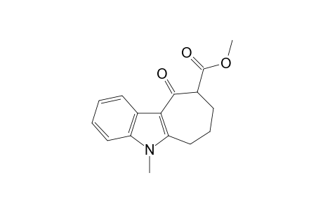Methyl 5-methyl-10-oxo-5,6,7,8,9,10-hexahydrocyclohepta[b]indole-9-carboxylate