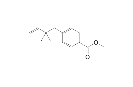 Methyl 4-(2,2-dimethylbut-3-en-1-yl)benzoate