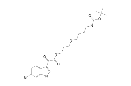 N-(1)-(6-BROMOINDOLYL-3-GLYOXAMIDO)-N-(8)-TERT.-BUTOXYCARBONYLSPERMIDINE