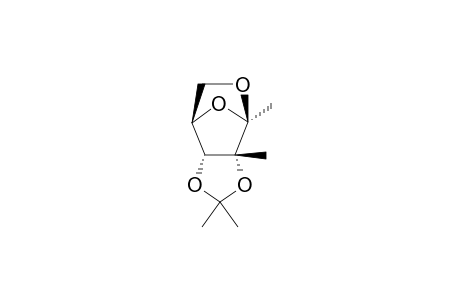 2,6-ANHYDRO-1-DEOXY-3,4-O-ISOPROPYLIDENE-3-C-METHYL-D-PSICOFURANOSE