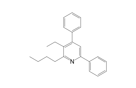 2-Butyl-3-ethyl-4,6-diphenylpyridine