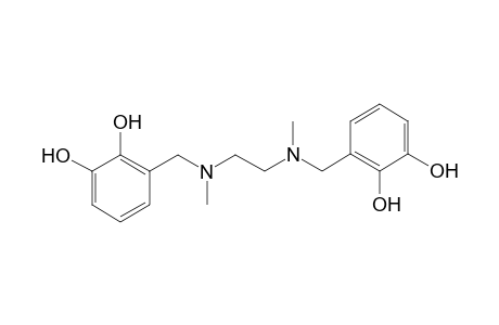 3,3'-{Ethylene-bis[(methylimino)methylene]}-dibenzene-1,2-diol