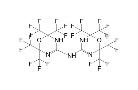 N,N-BIS[2,2,6,6-TETRAKIS(TRIFLUOROMETHYL)-2,3-DIHYDRO-1,3,5-OXADIAZIN-4-YL]AMINE