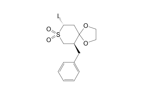 TRANS-6-BENZYL-9-IODO-1,4-DIOXA-8-THIASPIRO-[4.5]-DECANE-8,8-DIOXIDE